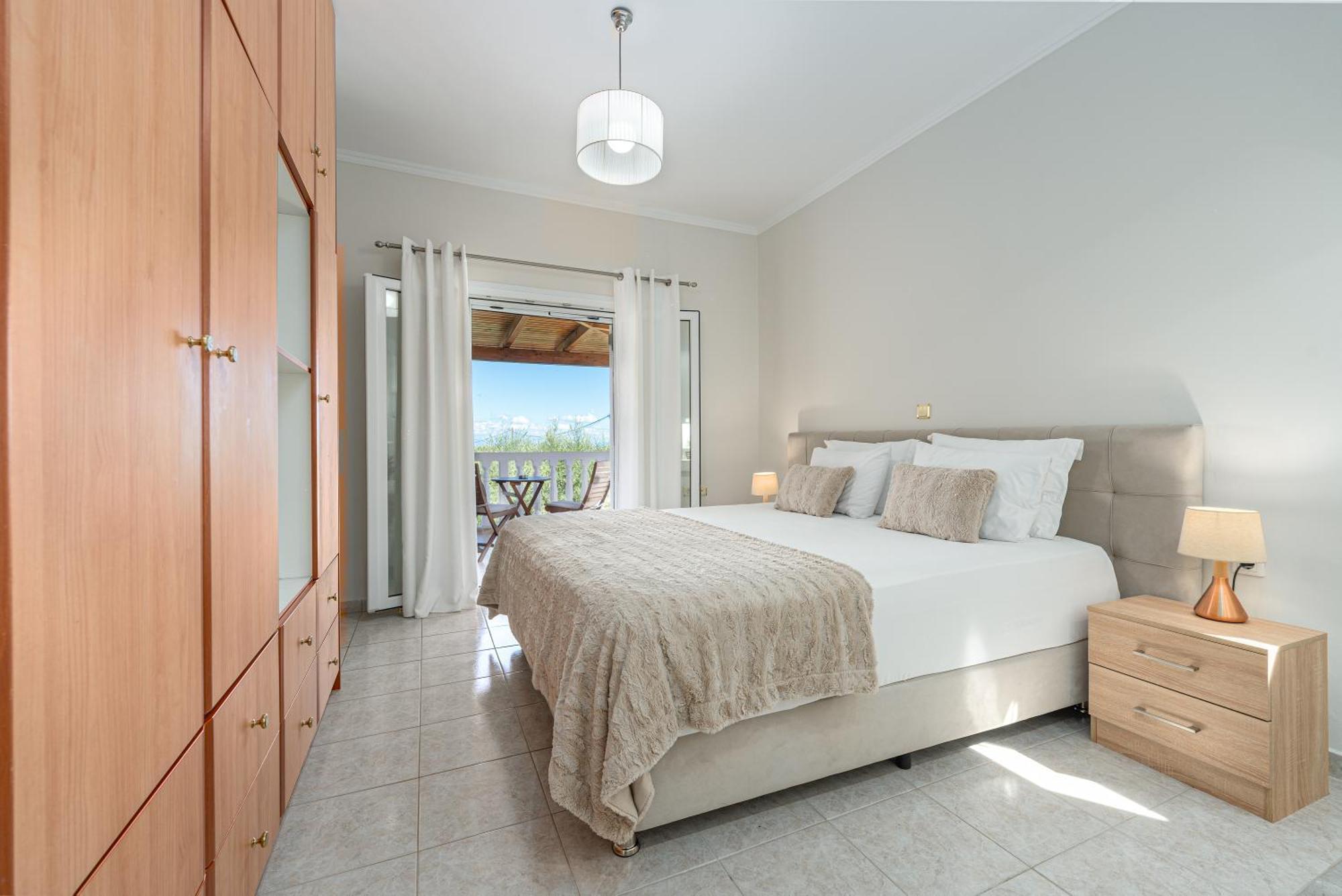 Villa Rosa 3 Bedroom With Sea View Tragaki Exterior photo