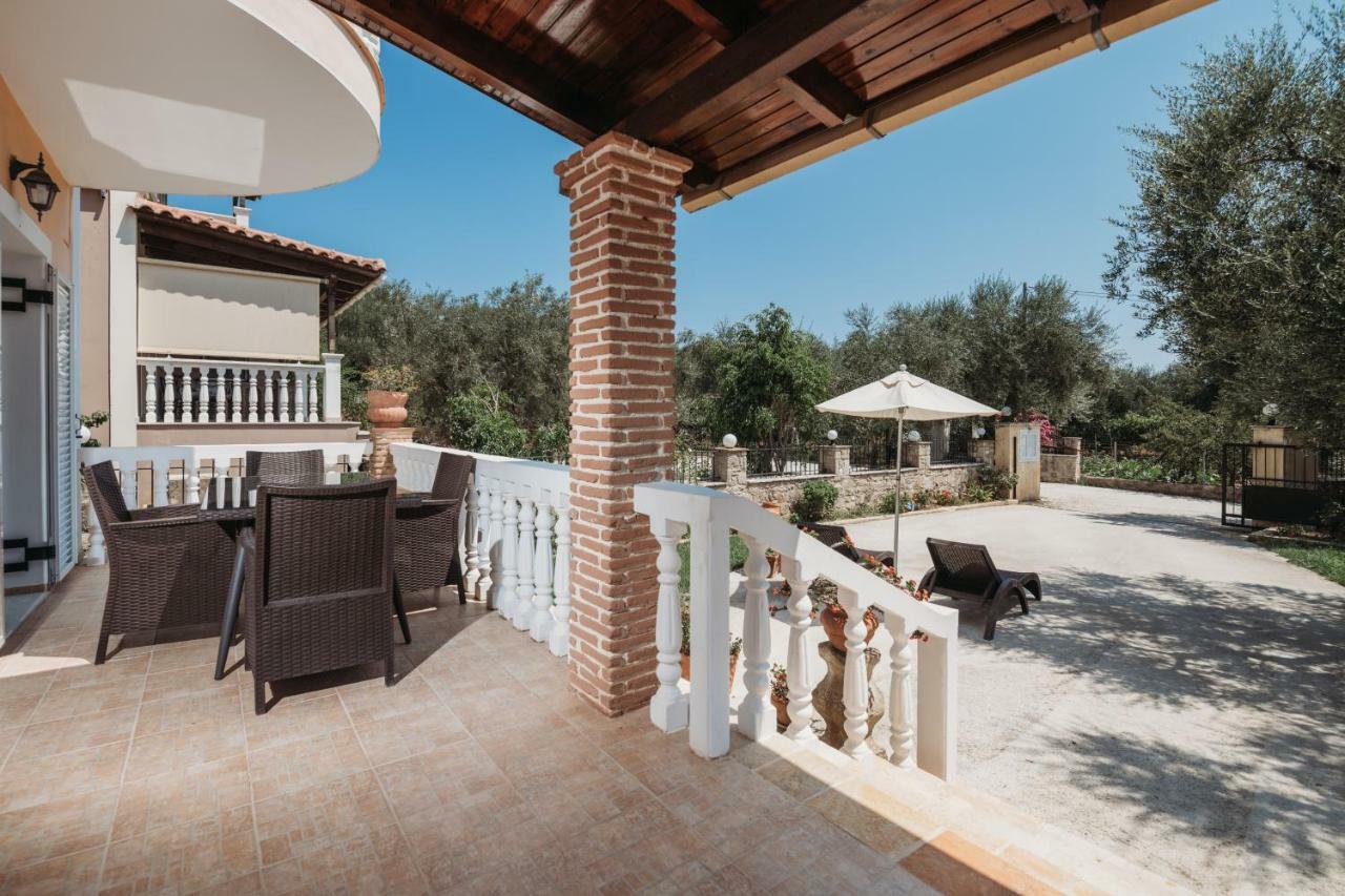 Villa Rosa 3 Bedroom With Sea View Tragaki Exterior photo