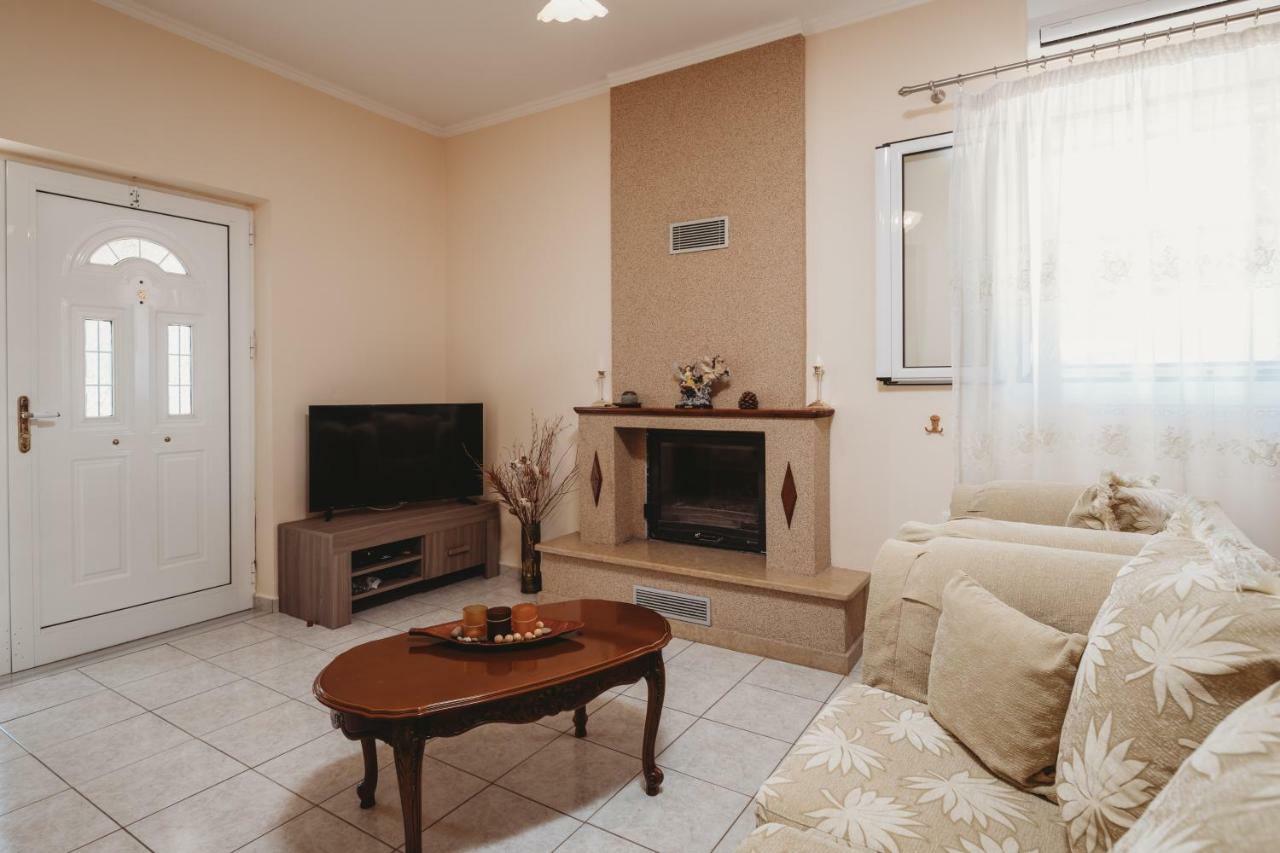 Villa Rosa 3 Bedroom With Sea View Tragaki Exterior photo